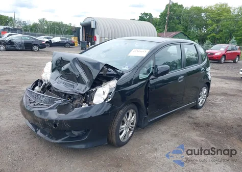 2009 Honda Fit Sport from USA, damaged, VIN JHMGE88459S068865